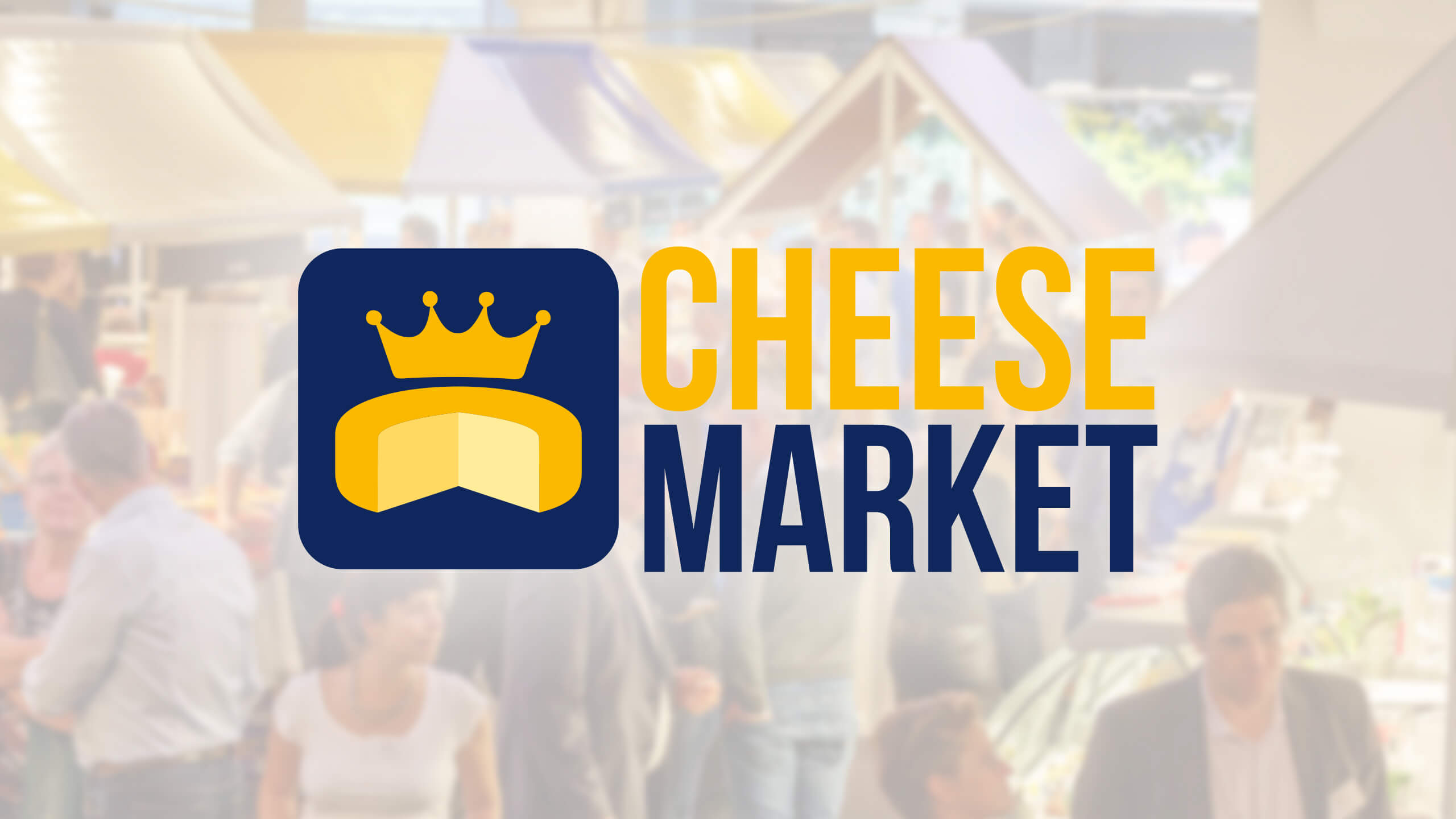 cheesemarket professioneel logo ontwerp