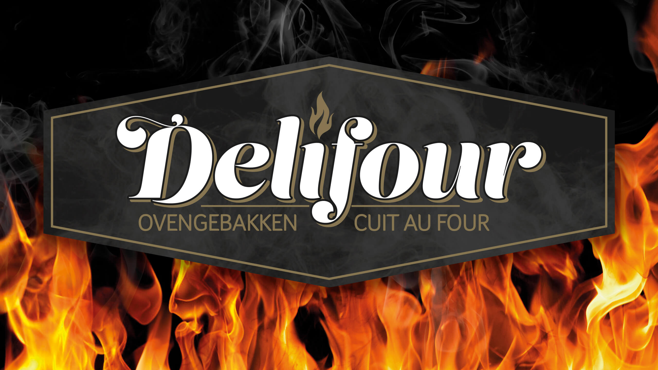 food logo merknaam delifour
