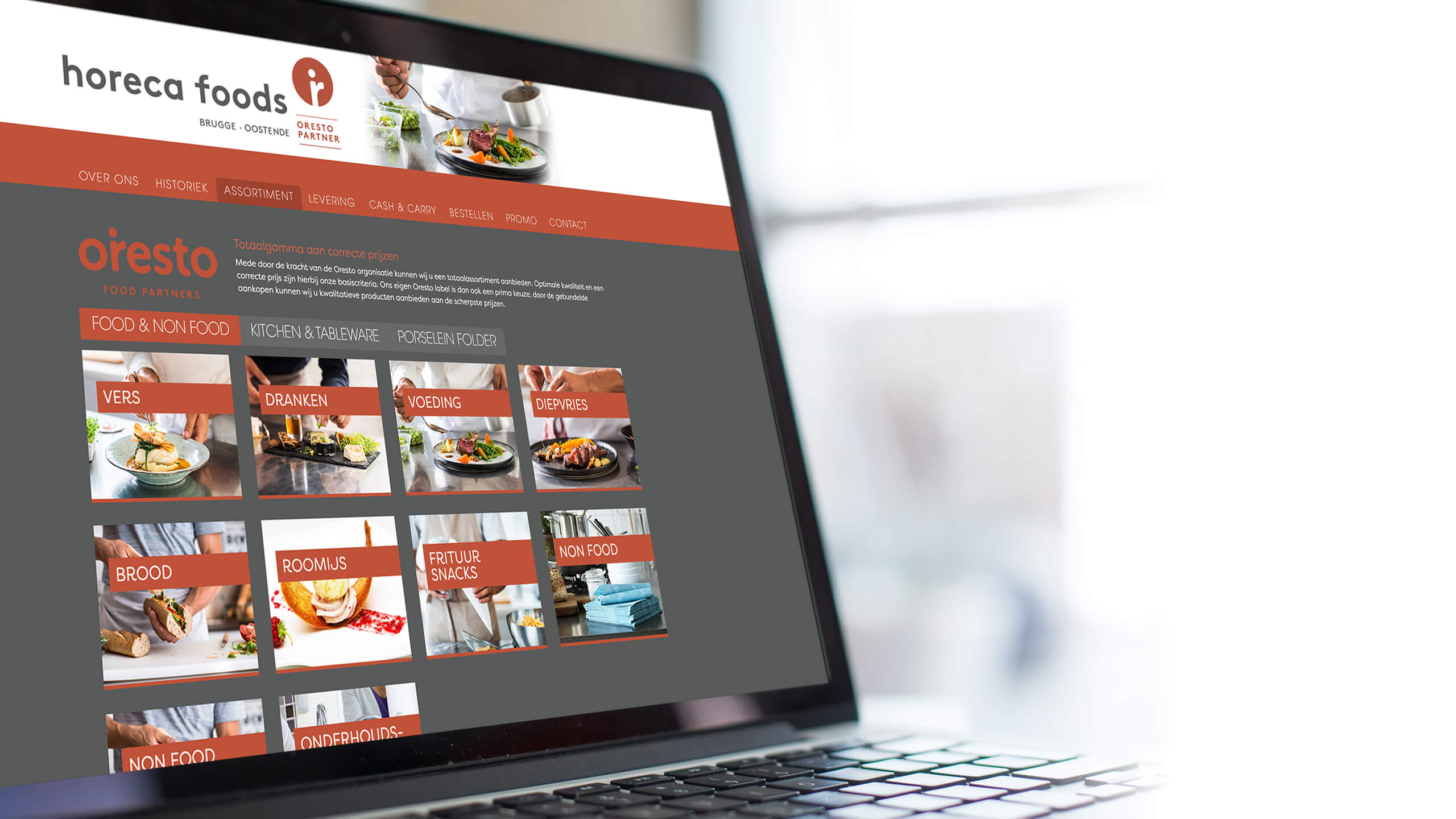 webdesign brugge | Devlieghere Food Communication