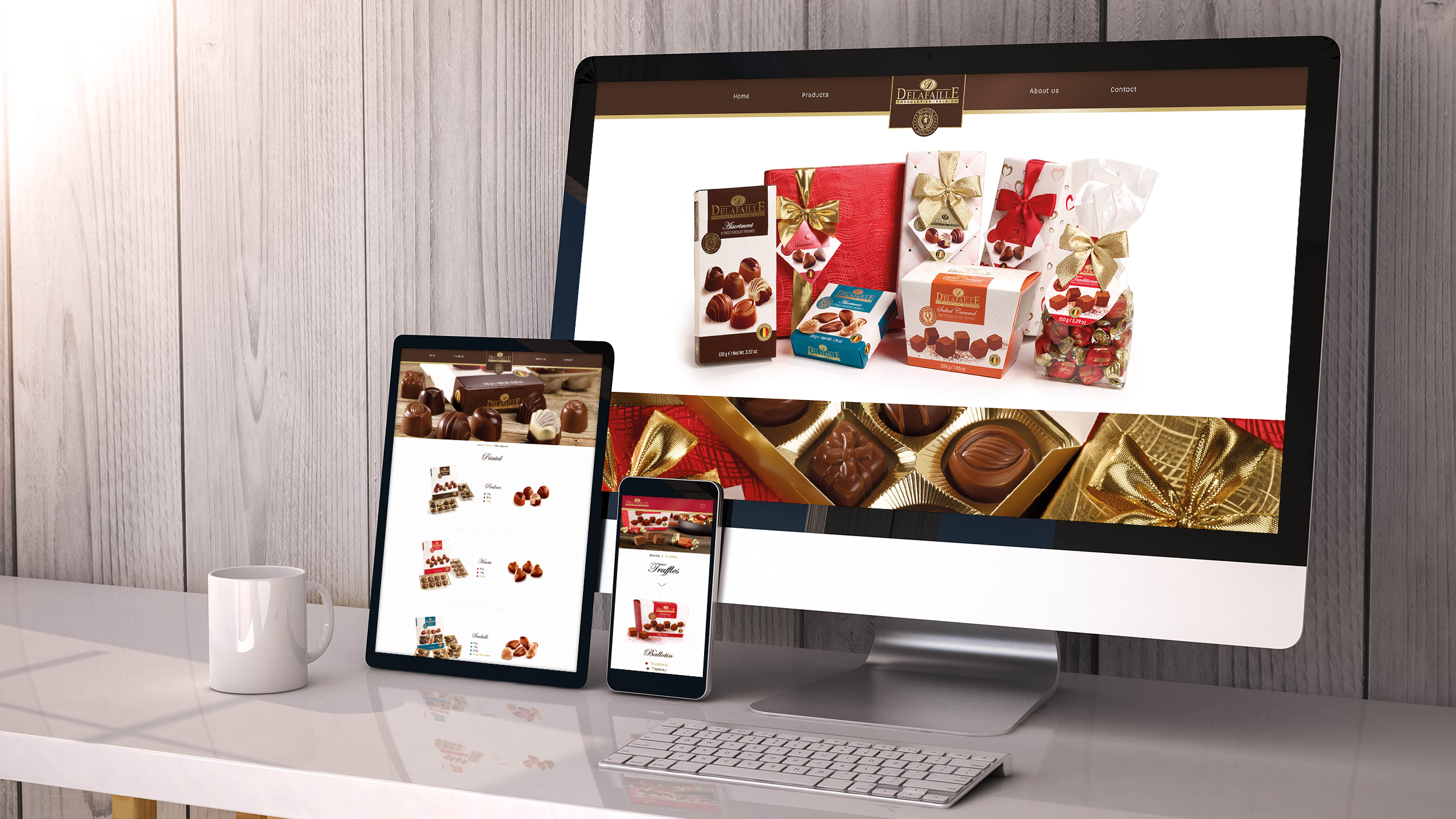 webdesign | Devlieghere Food Communication